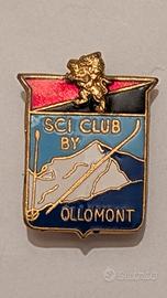 Spilla Distintivo Sci Club Ollomont 