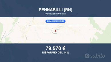 Immobile in asta di 207 m² a Pennabilli