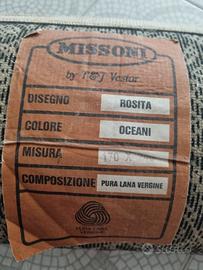 tappeto Missoni  originale 
