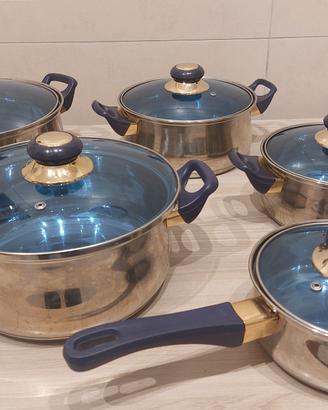 Batteria pentole da cucina