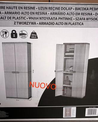 Armadio alto in resina - NUOVO IMBALLATO