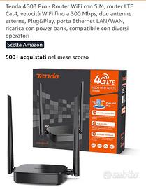 Modem Router 4G Tenda N300