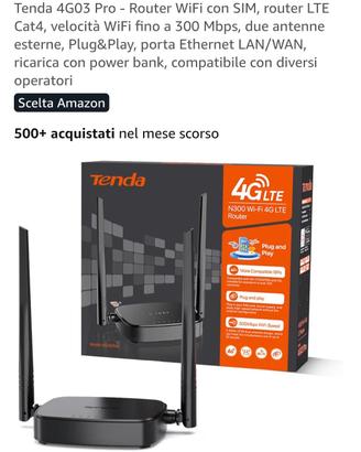 Modem Router 4G Tenda N300