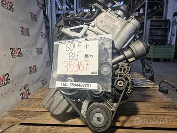 MOTORE COMPLETO VOLKSWAGEN Golf 5 Plus BLF 116 CV