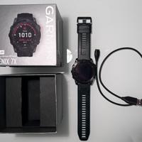 Garmin Fenix 7X Solar - Cinturino Silicon Black
