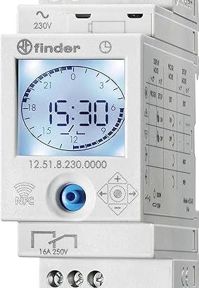 Finder interruttore orario digitale NFC TIPO 12.51