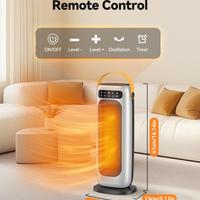 Stufetta Elettrica, + Telecomando e display NUOVA