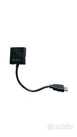 Adattatore techly HDMI a VGA per PC e proiettori