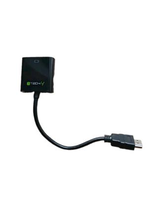 Adattatore techly HDMI a VGA per PC e proiettori