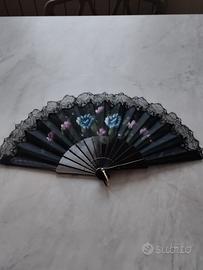 VENTAGLIO con pizzo nero