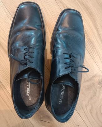 Scarpe nere eleganti uomo Claudio Conti tg. 43