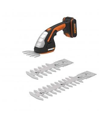 Forbice batteria Worx WG801E con batteria-Cardelli