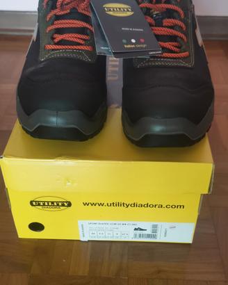 SCARPE ANTINFORTUNISTICHE DIADORA NUOVE N. 43