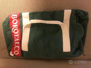Borsone da palestra "Borotalco" nuovo originale