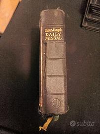 libro religioso "Saint Joseph daily missal"
