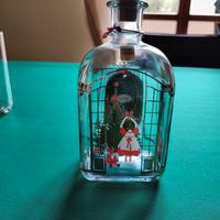 Bottiglia natalizia liquore 