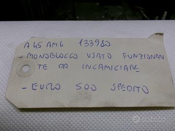 Monoblocco usato da incamiciare per a45 amg