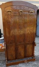 Appendiabiti in noce