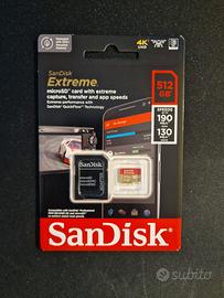 Micro SDxc 500Gb Sandisk Extreme