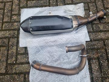 scarico originale honda crf  450