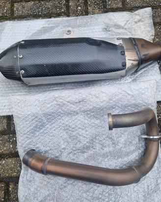 scarico originale honda crf  450