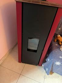 Stufa a pellet Palazzetti Malu Rossa