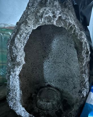 Grotta in granito per madonnina