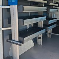 Allestimento per furgone da lavoro marchio Sortimo