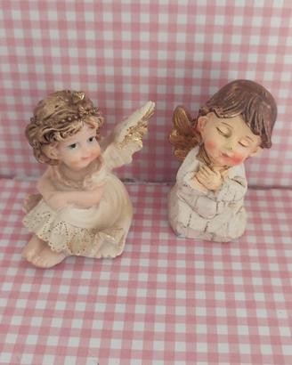 Figurine decorative, angioletti, pupazzetti