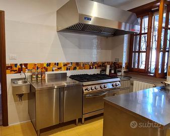 Cucina acciaio inox professionale