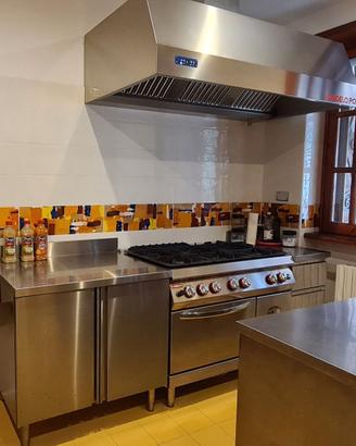 Cucina acciaio inox professionale