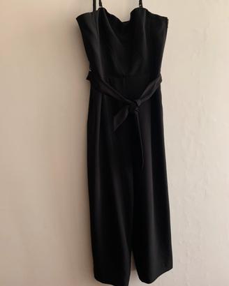 Tuta a pantaloni nero