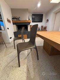 Sedie Tonin Casa vera pelle