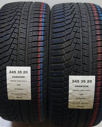 4 GOMME 245 35 20 E 275 30 20 HANKOOK BR756