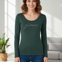 maglia Gattinoni con strass 