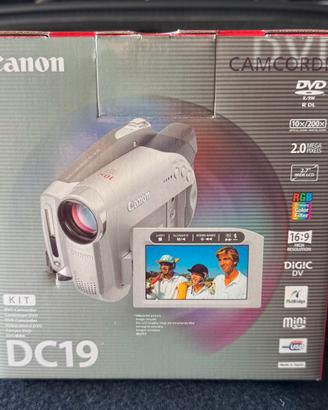 Videocamera Canon DVD DC 19