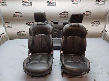 Set sedili in pelle nera nissan juke i 2010-2014 h