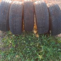 Ruote complete (Gomme con cerchi in ferro) 
