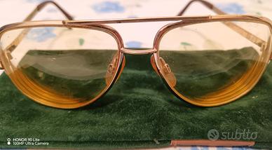 Occhiali Vintage AVIATOR anni '80 - Montatura Gol
