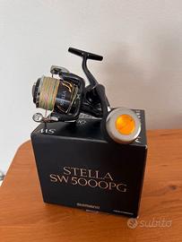 Shimano Stella SW 5000 PG con manopola Gomexus