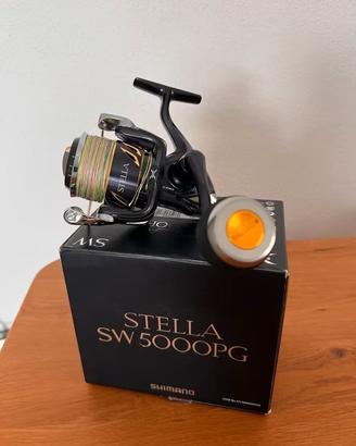 Shimano Stella SW 5000 PG con manopola Gomexus