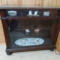 Mobile vetrina antico espositivo da farmacia 