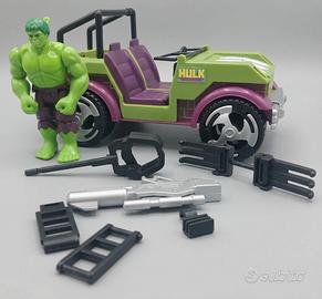 Incredible Hulk 4x4 jeep figure Rara toy biz
