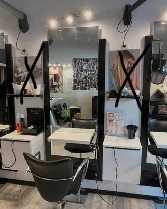 VEBDESI ARREDAMENTO COMPLETO PARRUCCHIERE/BARBIERE