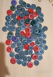 bottoni vintage in plastica