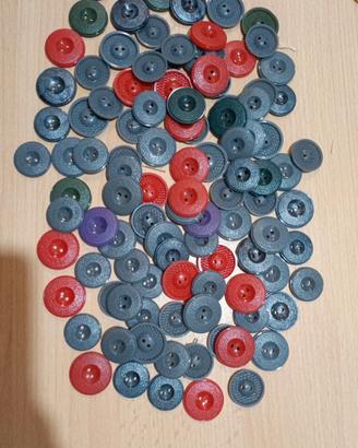 bottoni vintage in plastica