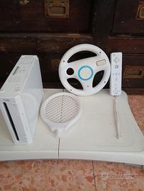 Wii con controller e pedana