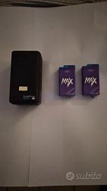 Caricabatteria + 2 Batterie Gopro360 Max