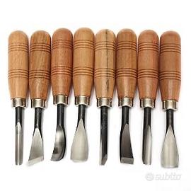 Utensile da intaglio, con martello in plastica