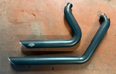 Scarico Vance&Hines Shortshot Staggered per Softai